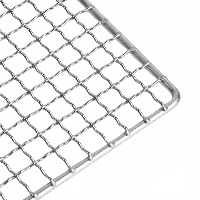 Stainless steel multifunctional square barbecue grill mesh