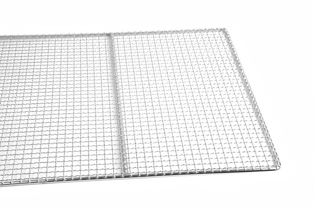 Restaurant commercial rectangular multifunctional stainless steel baking barbecue mesh