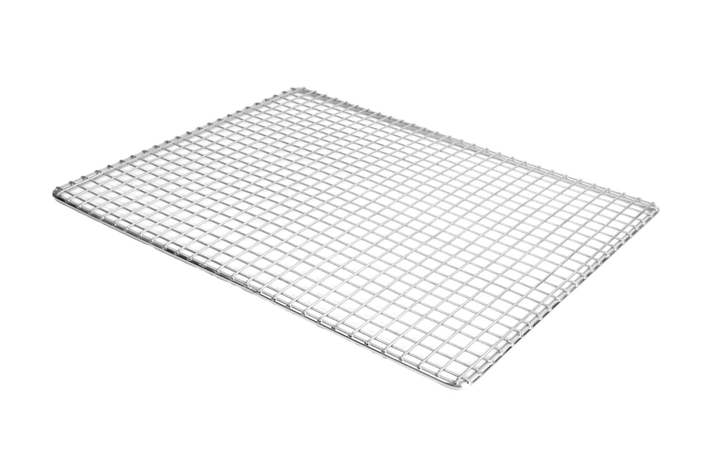 Kitchen Outdoor Camping Stainless Steel Portable Rectangular Barbecue Mesh