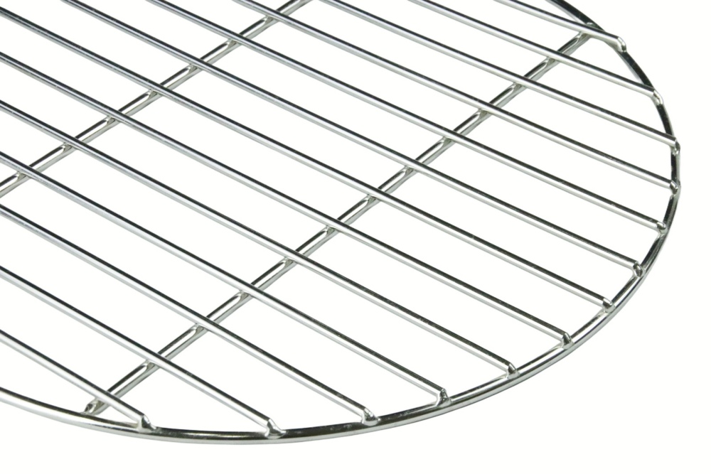 Durable stainless steel circular barbecue mesh for outdoor party camping