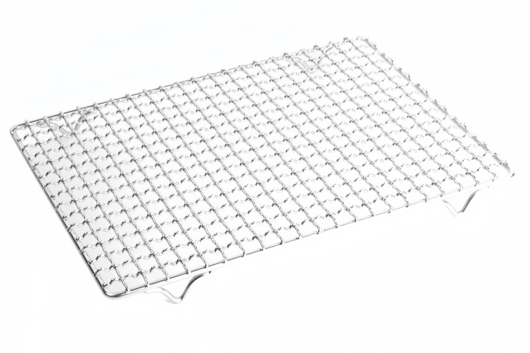 Multi functional stainless steel metal woven baking barbecue cooling rack