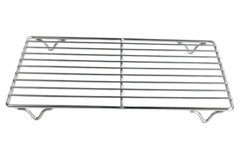 Customizable and stackable stainless steel barbecue baking and cooling rack