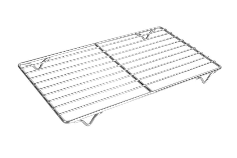 Customizable and stackable stainless steel barbecue baking and cooling rack