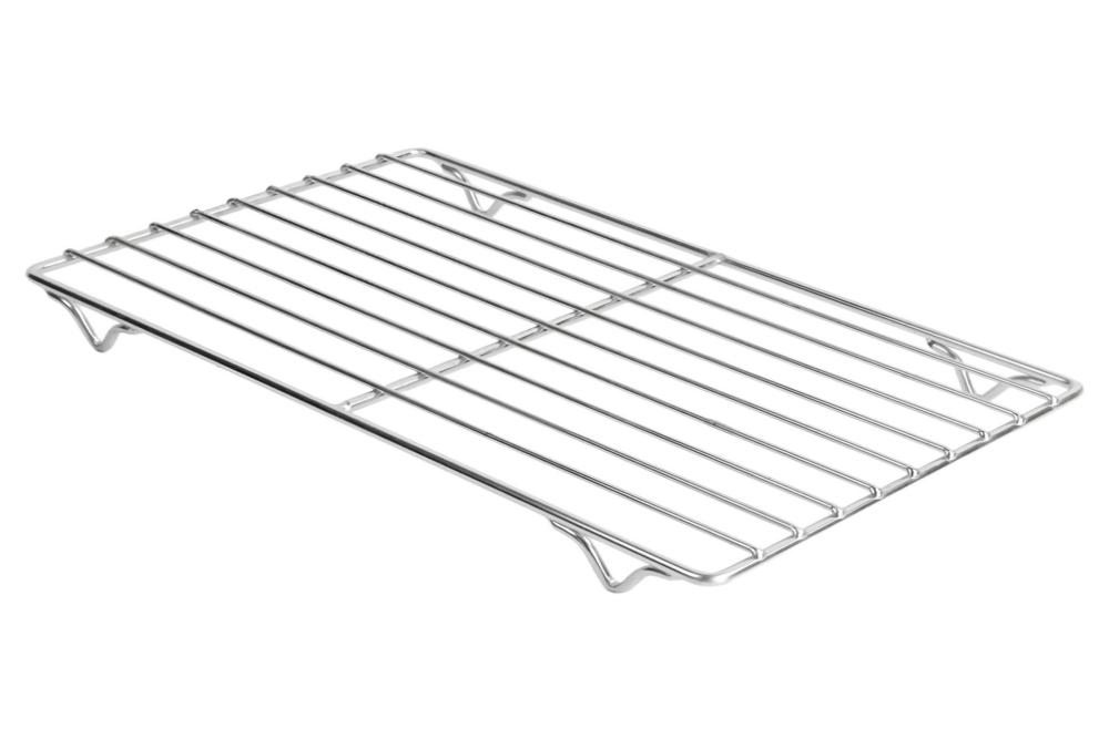 Customizable and stackable stainless steel barbecue baking and cooling rack