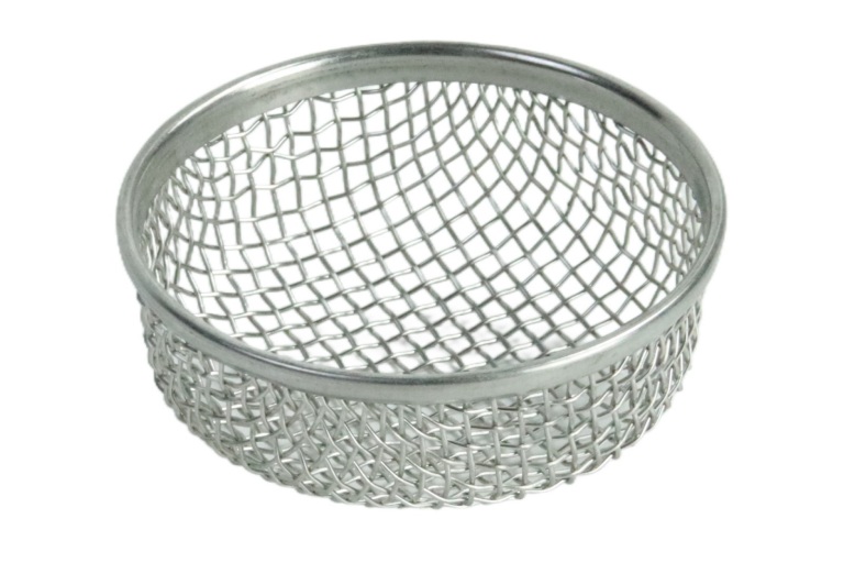 High density and durable stainless steel metal wire tea filter cap