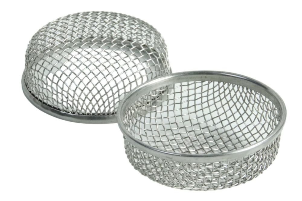 High density and durable stainless steel metal wire tea filter cap