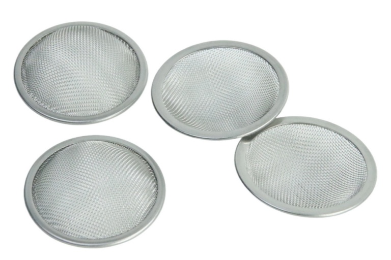 High density customizable kitchen outdoor camping tea filter cap