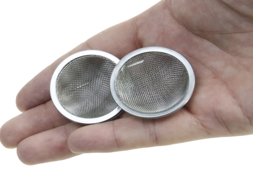 High density customizable kitchen outdoor camping tea filter cap