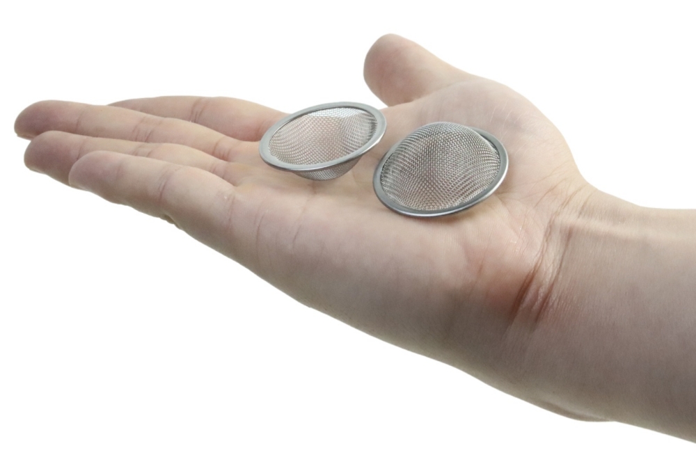 High density customizable kitchen outdoor camping tea filter cap